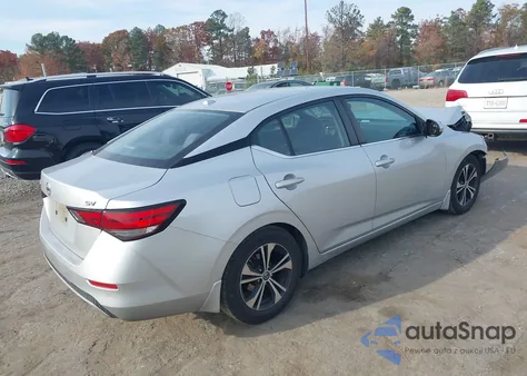 2021 Nissan Sentra Sv Xtronic Cvt z USA, uszkodzony, nr VIN 3N1AB8CV2MY208481